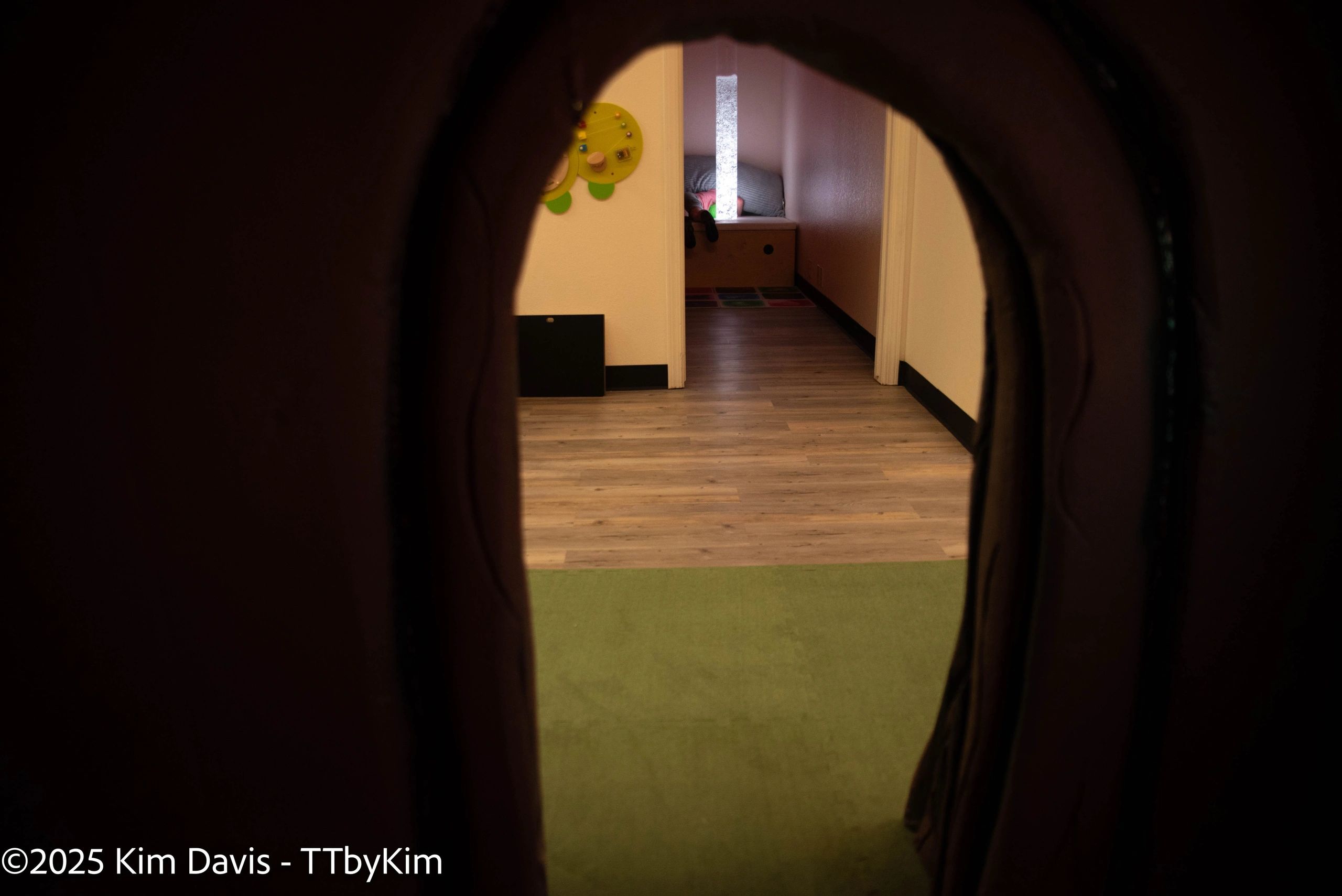 Sensory swing therapy room